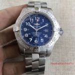 Wholesale and Retail Fake Breitling Superocean Blue Face Stainless Steel Watch